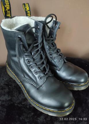 Dr.martens. ботинки кожаные зимние