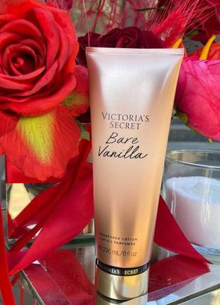 Парфумований лосьйон для тіла victoria's secret bare vanilla. оригінал сша. об'єм 236 мл