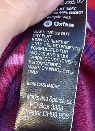 Пуловер светр з кашеміру  m&s 4