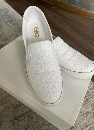 Білі макасіни guess оригінал p.40/415 фото