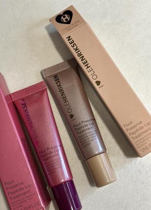 Блиски пептидні бальзами olehenriksen ole henriksen peptide lip treatment citrus sunshine strawberry sorbet cocoa creme crème brûlée