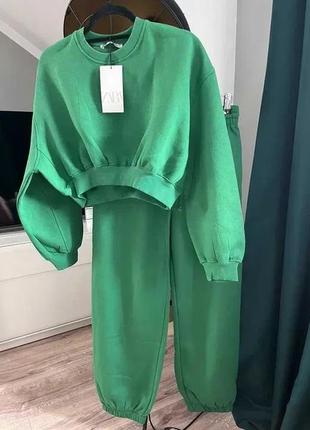 Костюм спортивний zara нова колекція! оригінал іспанія!
