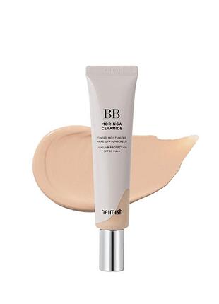 #21 зволожуючий бб крем нeimish moringa ceramide bb cream #21 light beige, 30 мл
