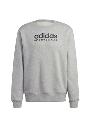 Adidas мужской свитшот толстовка grey