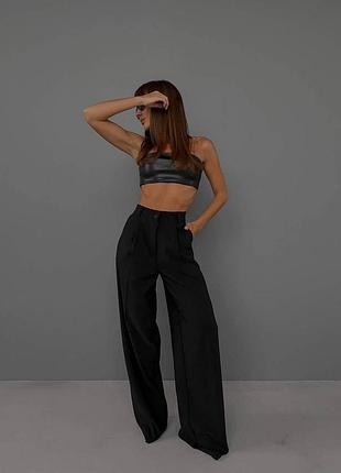 Брюки палаццо 6