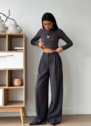 Брюки палаццо 4
