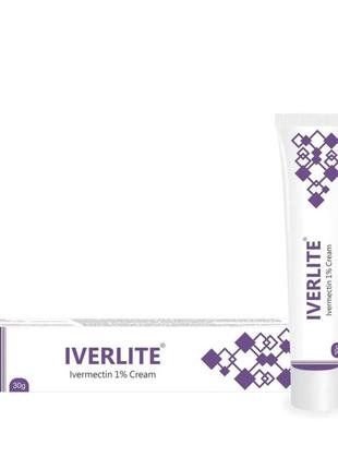Крем проти розацеа iverlite ivermectin 1% cream 30г