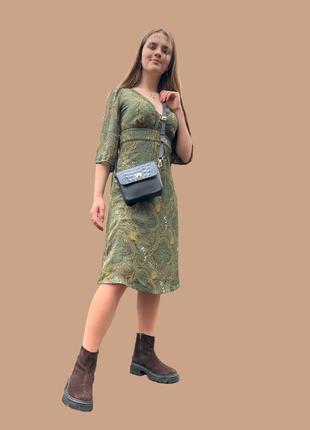 Натуральна crossbody синього кольору 💙