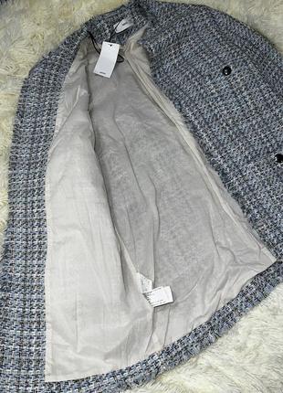 Жакет пиджак твидовый mango3 фото