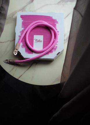 Ремешок от native camera straps | comfort pink