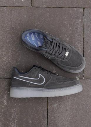 Кросівки nike air force 1 low grey 6