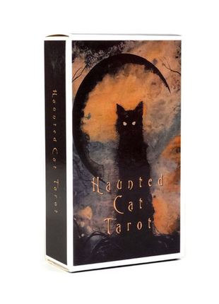 Карти таро примарного кота (haunted cat tarot)