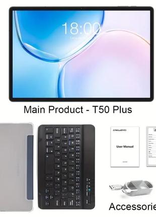 Планшет teclast t50 plus 11" 6/256gb - 4g (lte) / сірий