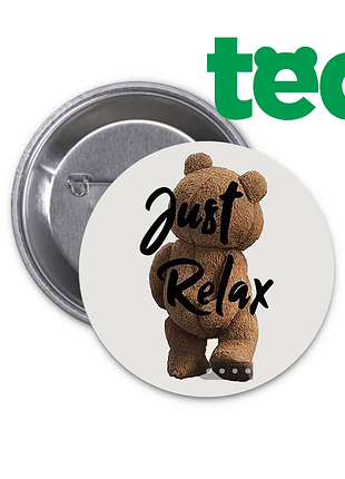 Значок ted третий лишний #03