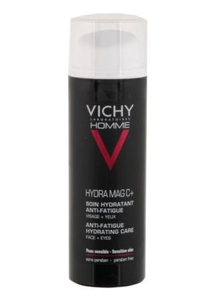 Чоловічий крем vichy hydra mag c