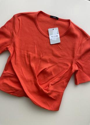 Футболка укорочена від італійського бренду tezenis 🇮🇹 summer orange
