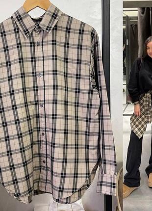 Рубашка сорочка zara
