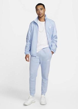 Штани nike sportswear club men's track pants blue