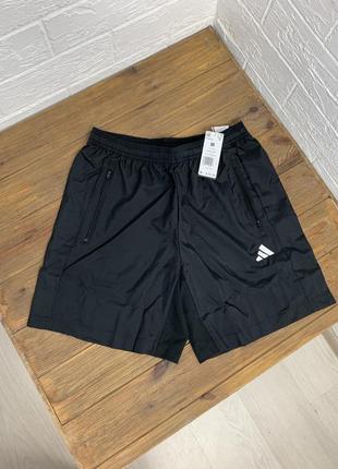 Чоловічі шорти adidas оригінал нові чорні з бірками легкі