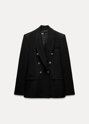 Распродажа двубортный пиджак жакет блейзер новая коллекция zara