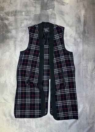 Vintage burberrys шерстянной подклад