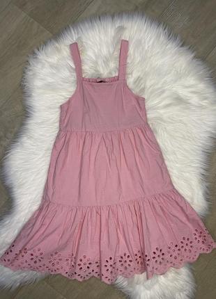 Котоновий сарафан/сукня для дівчинки george 4