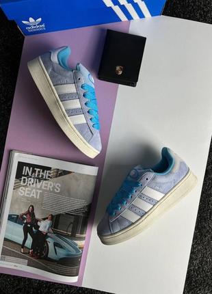 Женские кроссовки adidas originals campus 00s new blue white