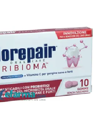 Жевательная резинка biorepair peribioma 10 шт
