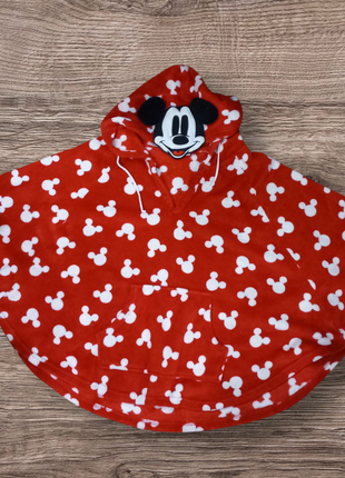 Флисовые брюки,пончо minnie mouse2 фото