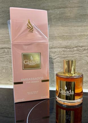 Парфюмированная вода gisada ambassador women оригинал