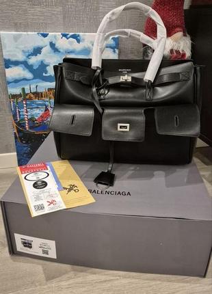 Сумка шкіряна  bel air medium   balenciaga