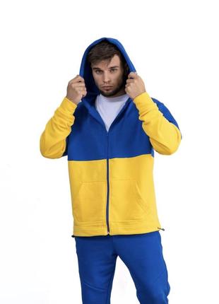 Зiпер - "ukraine", blue-yellow