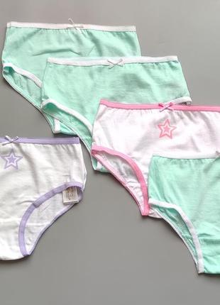 Набір 5 шт. 7-8 р трусики primark