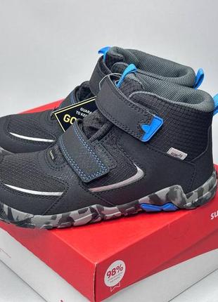 Демісезонні утеплені черевики superfit trace gore-tex 32 р, дитячі ботінки суперфіт хлопчику