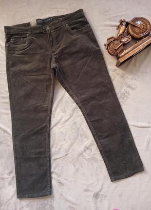 Брюки мужские regular fit вельвет c&a 40/32