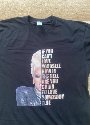 Футболка оверсайз xl розміром.