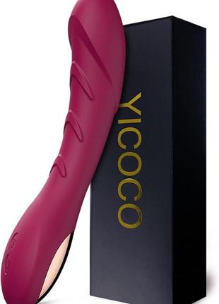 Силиконовый вибрациор точки g yicoco 12 режимов