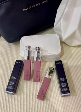 Dior lip tint, помада-тинт для губ.