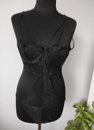 Гипюровый боди комбидрес с доступом 14 р от ann summers