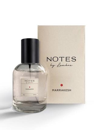 Духи notes marrakesh