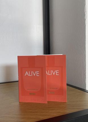 Hugo boss парфуми пробник парфумів духів alive