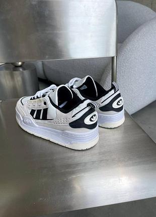 Кросівки adidas adi2000 white black beige 3