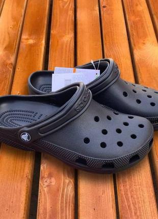 Крокси чорні кроксы черные  crocs 37 38 390 40 41 42 43 44