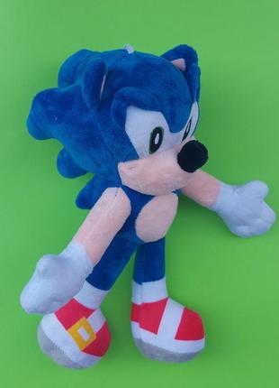 Мягкая игрушка ежик соник (sonic) соник 28 см