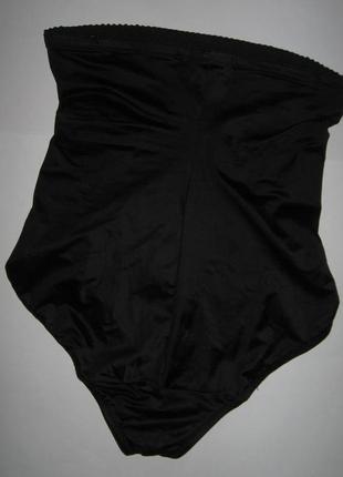 Элегантные высокие гладкие корректирующие трусики слип утягивающие трусы с кружевом