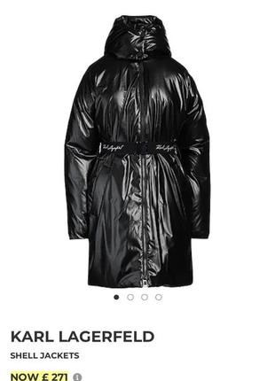 Зимняя куртка пуховик karl lagerfeld оригинал