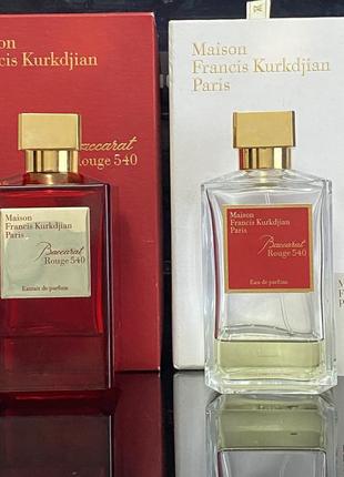 Baccarat rouge 540 и extrait остаток во флаконе, оригинал!