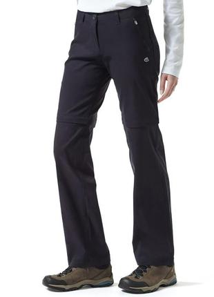 Жіночі трекінгові штани трансформери craghoppers kiwi pro conv trs dk navy