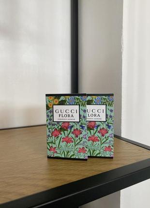 Оригинальный пробник парфюмированная вода gucci flora gorgeous jasmine