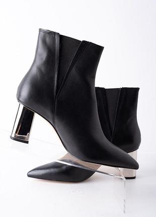 Ботинки кожаные zara